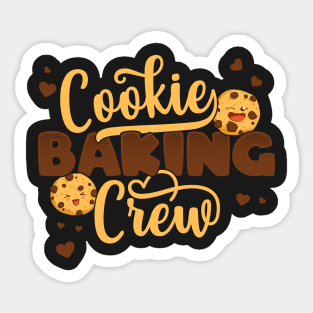 Cookie Baking Crew - Christmas Holiday Baker Gift product Sticker